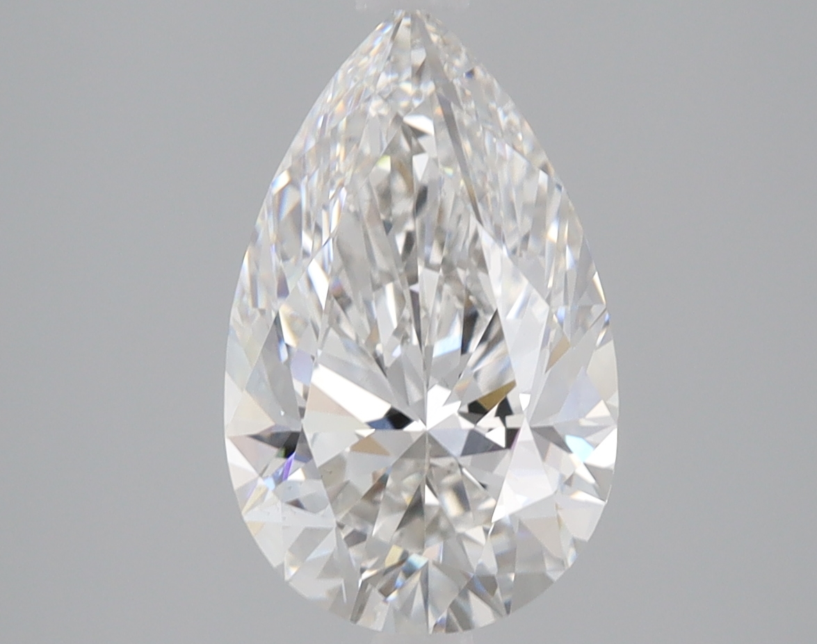 2.43 Carat G-VS2 Ideal Pear Diamond