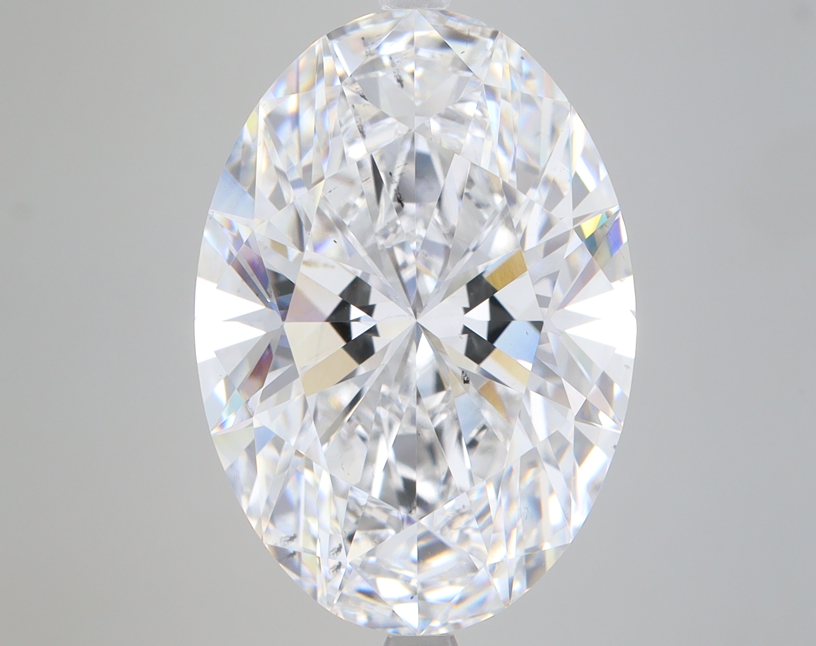 Lab Grown 10.19 Carat, E Colour, <br/>VS2 Clarity OVAL Diamond