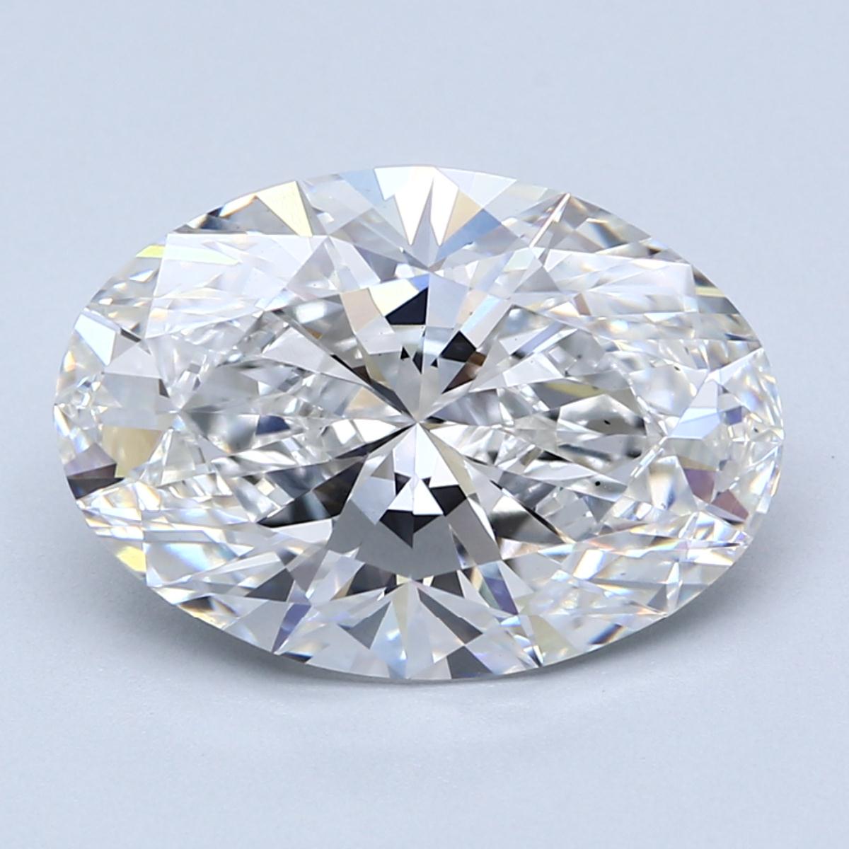 Lab Grown 7.06 Carat, E Colour, <br/>VS2 Clarity OVAL Diamond