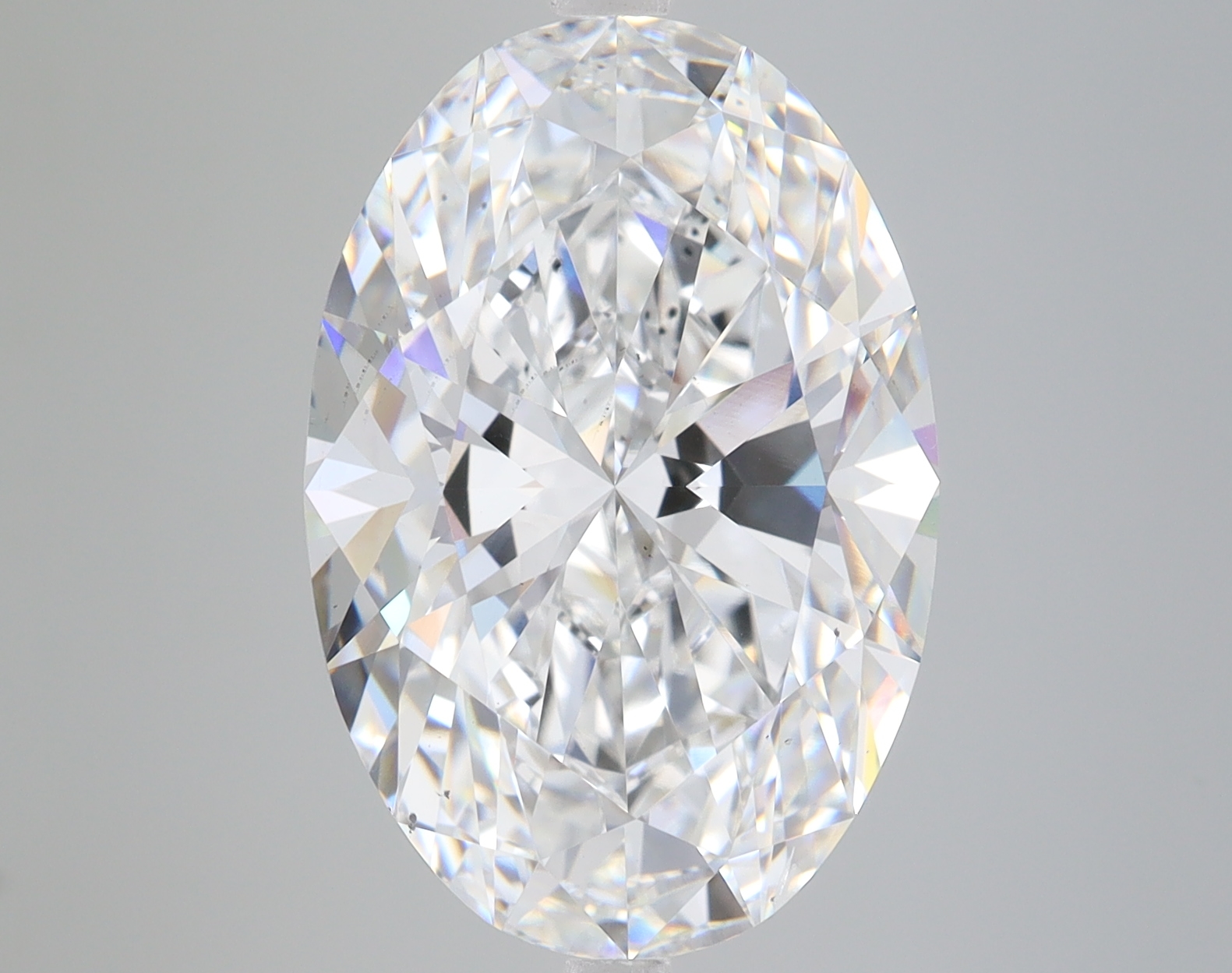 Lab Grown 8.02 Carat, E Colour, <br/>VS2 Clarity OVAL Diamond