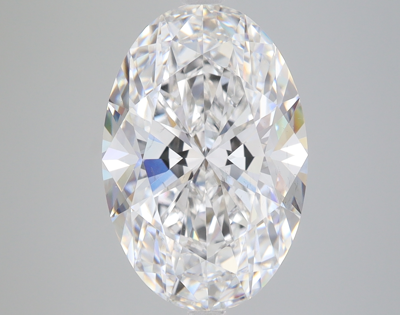 Lab Grown 5.42 Carat, E Colour, <br/>VS2 Clarity OVAL Diamond