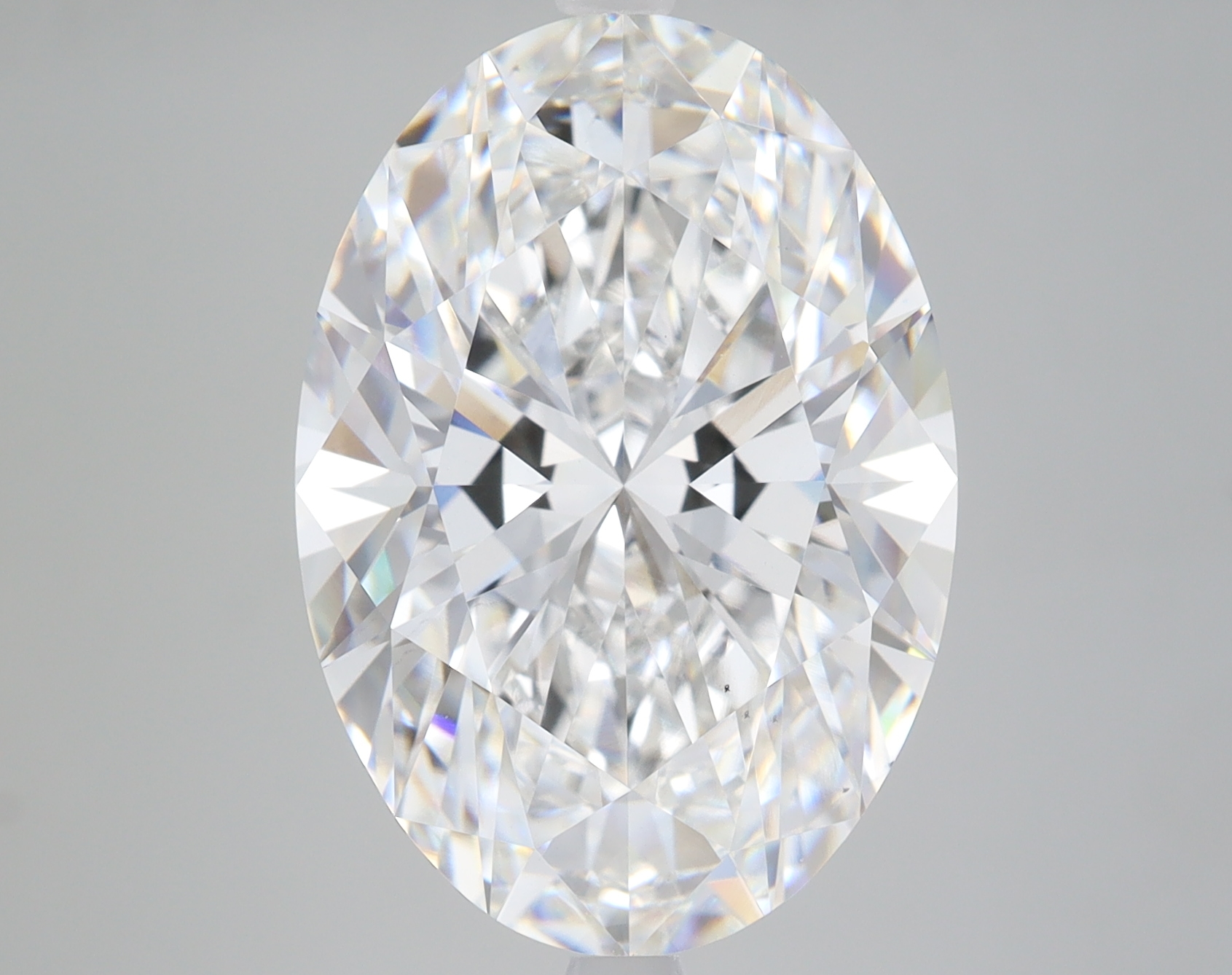 Lab Grown 8.68 Carat, E Colour, <br/>VS2 Clarity OVAL Diamond