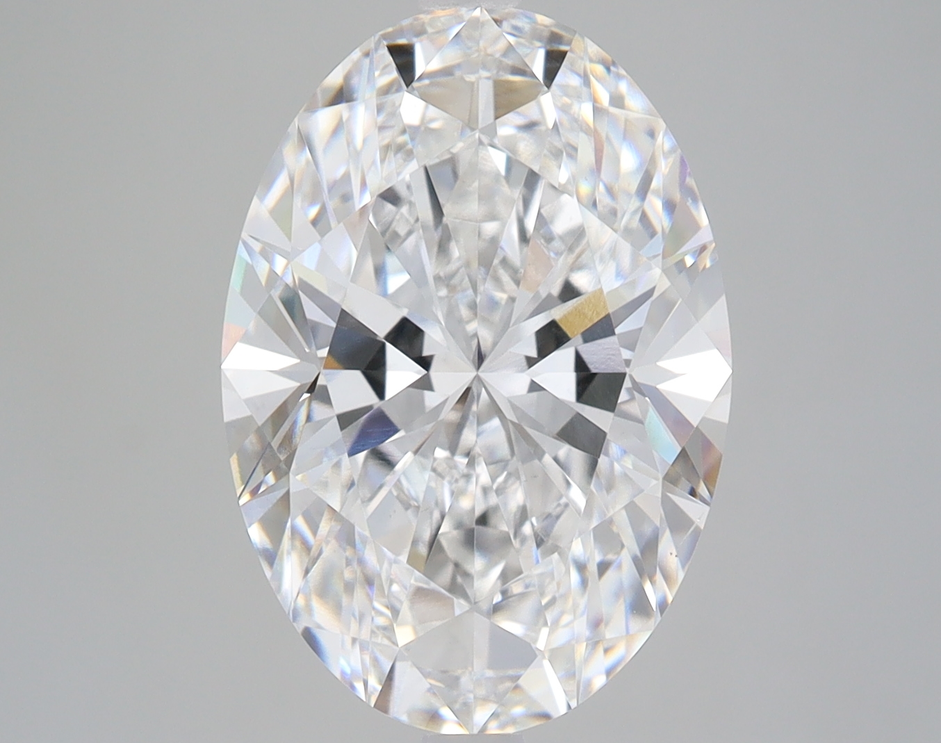 Lab Grown 5.66 Carat, E Colour, <br/>VS2 Clarity OVAL Diamond