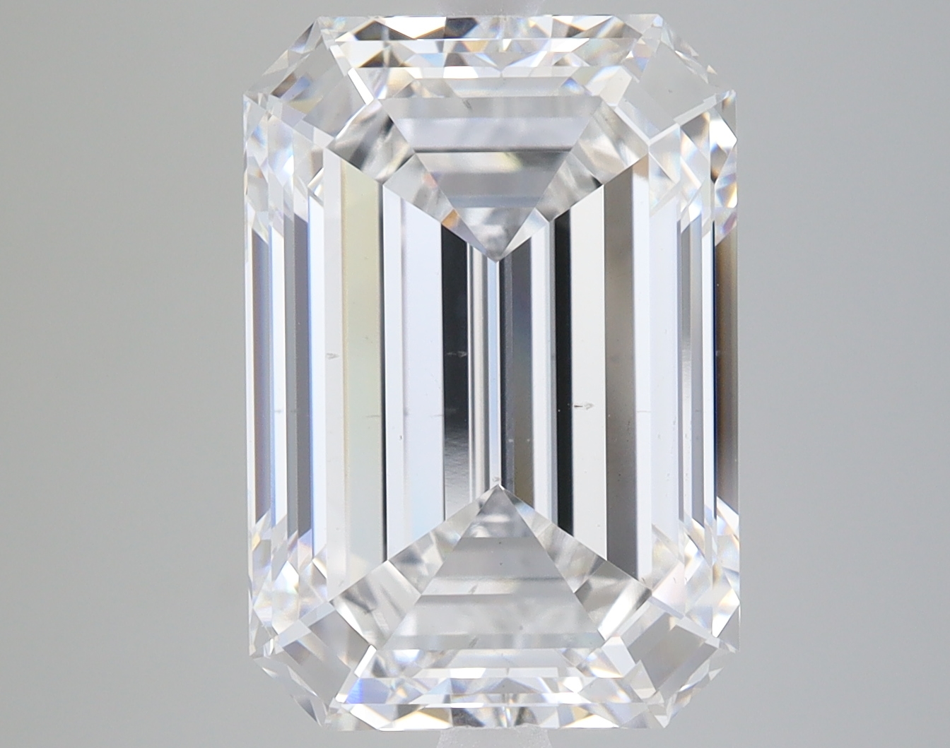 Lab Grown 8.38 Carat, D Colour, <br/>VS2 Clarity EMERALD Diamond