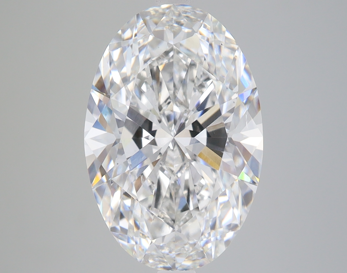 Lab Grown 5.08 Carat, E Colour, <br/>VS2 Clarity OVAL Diamond