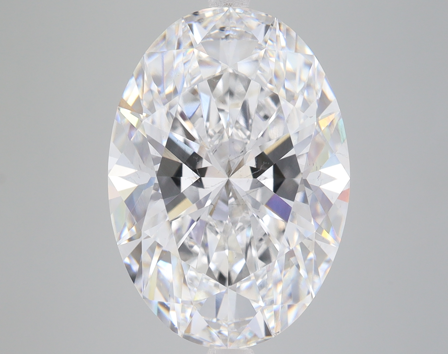 Lab Grown 8.66 Carat, E Colour, <br/>SI1 Clarity OVAL Diamond