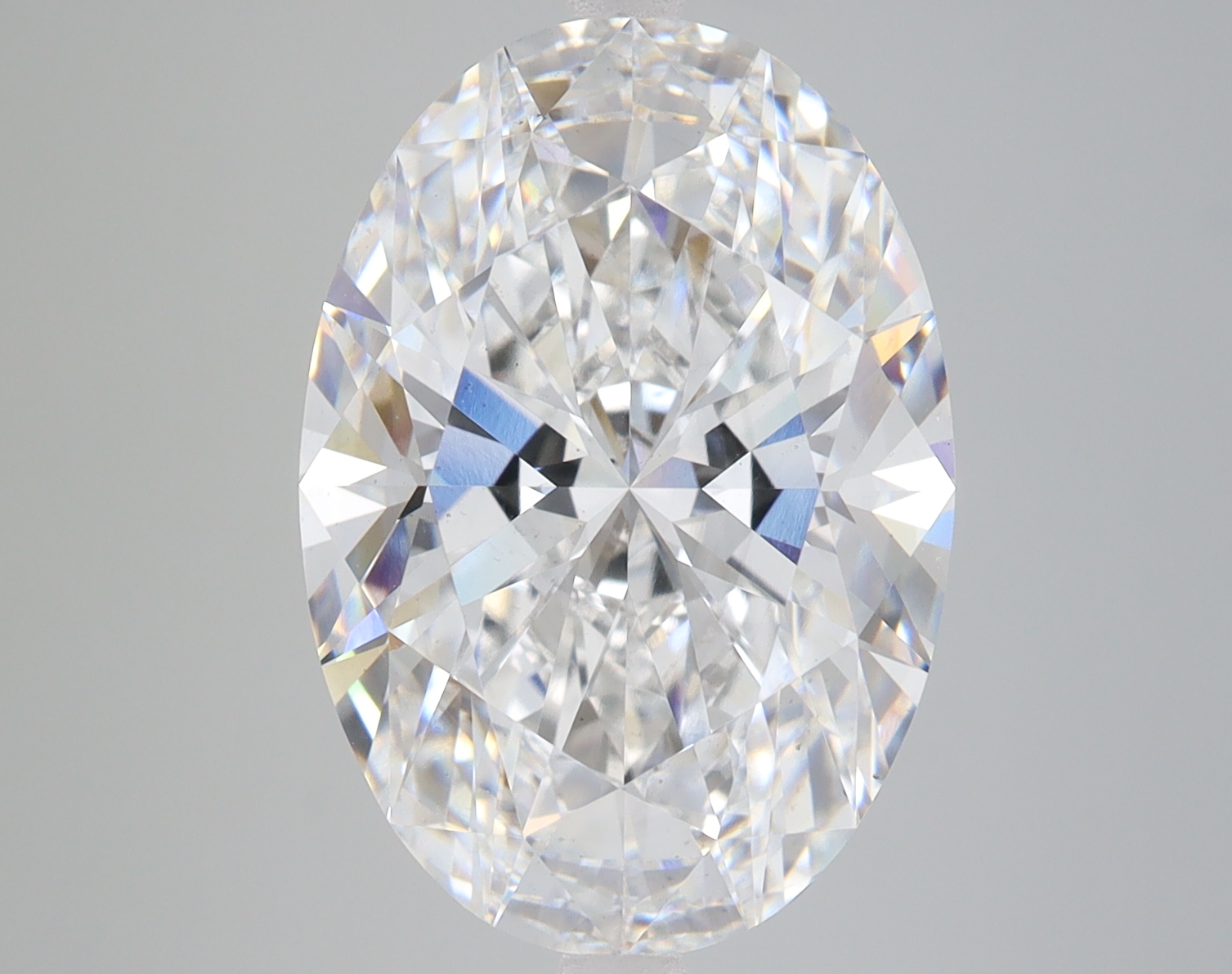 Lab Grown 7.63 Carat, E Colour, <br/>VS2 Clarity OVAL Diamond