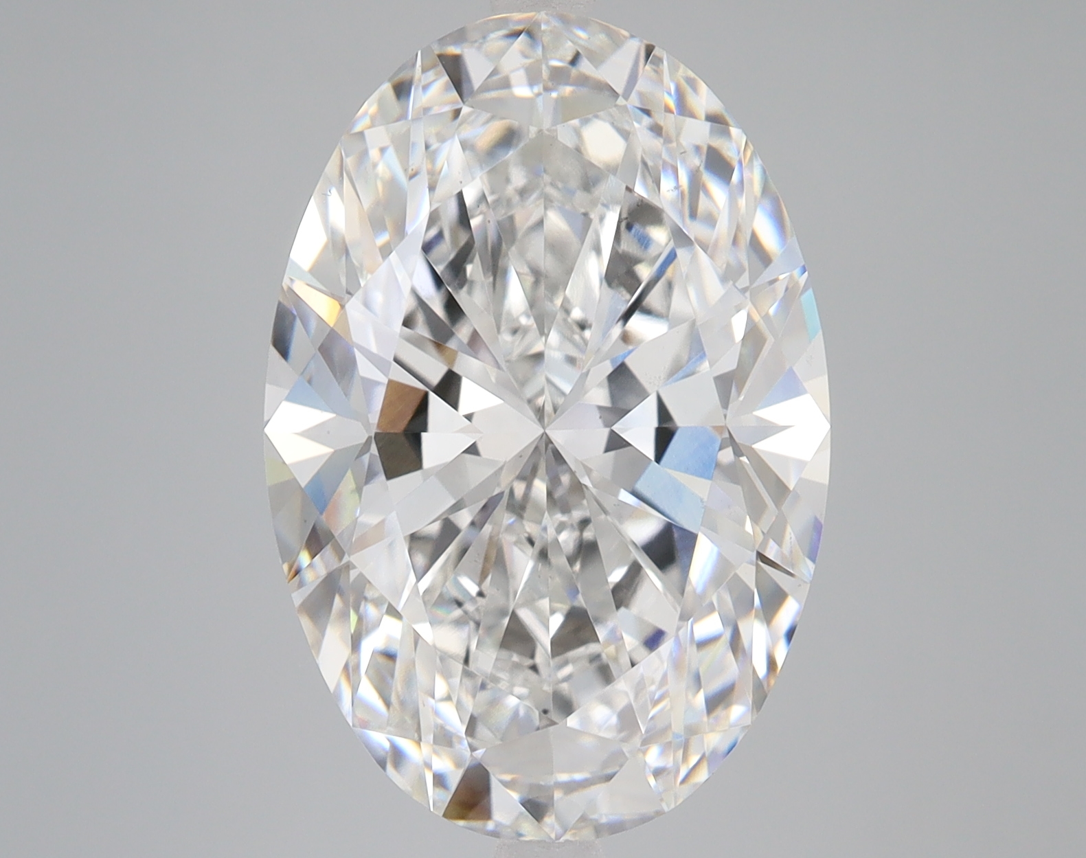 Lab Grown 8.27 Carat, E Colour, <br/>VS2 Clarity OVAL Diamond