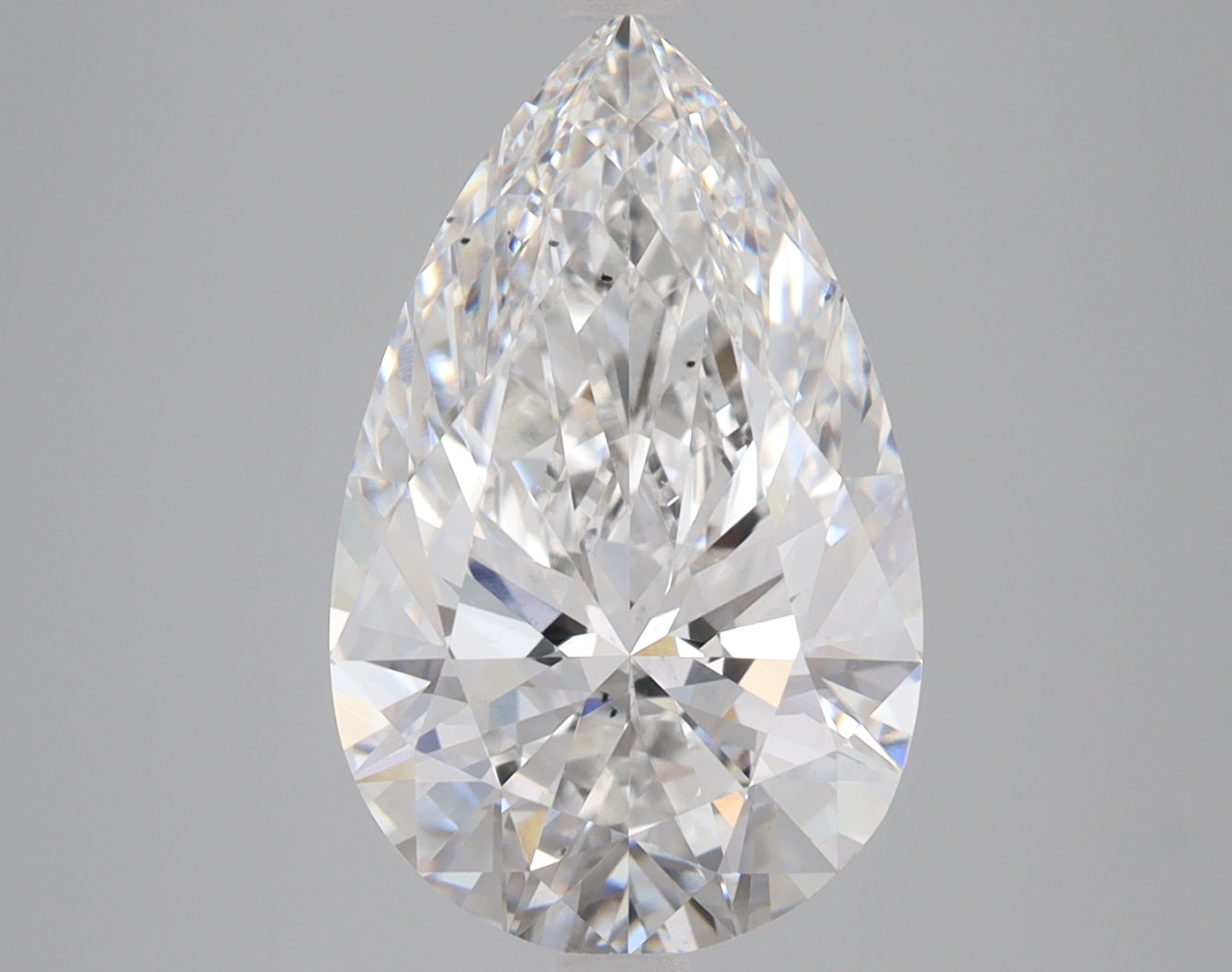 Lab Grown 4.51 Carat, E Colour, <br/>SI1 Clarity PEAR Diamond