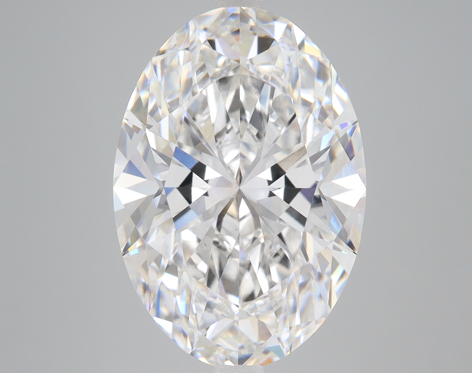 Lab Grown 7.68 Carat, E Colour, <br/>VS2 Clarity OVAL Diamond