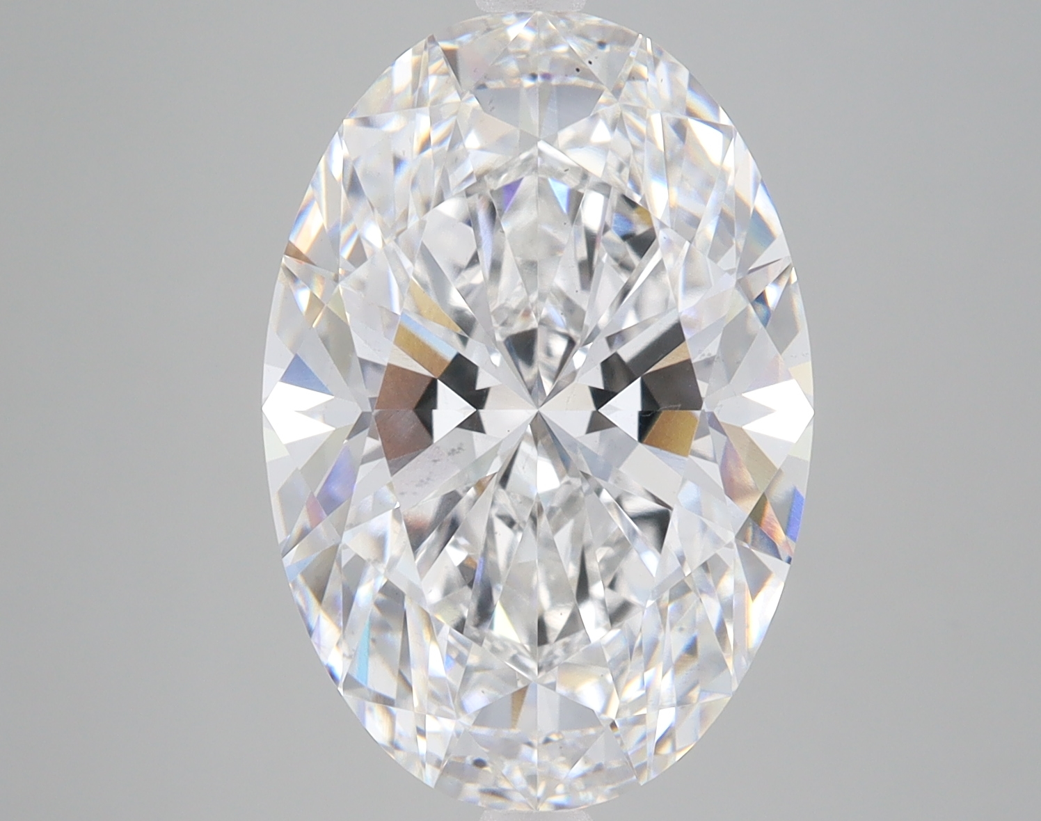 Lab Grown 7.4 Carat, E Colour, <br/>VS2 Clarity OVAL Diamond