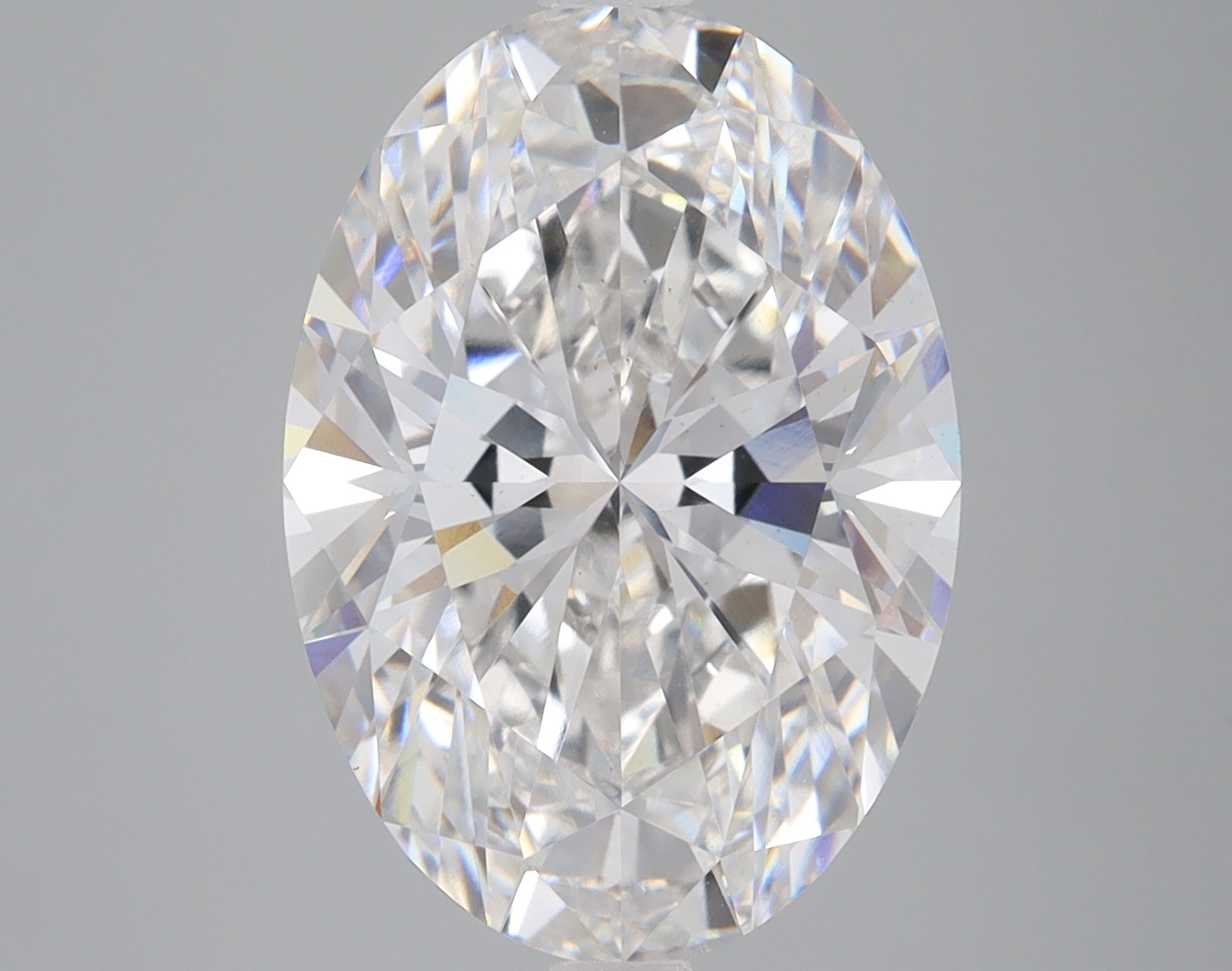 Lab Grown 5.88 Carat, E Colour, <br/>VS2 Clarity OVAL Diamond