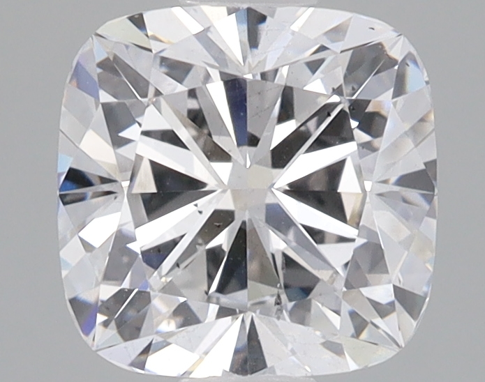 2.03 Carat F-SI1 Ideal Cushion Diamond