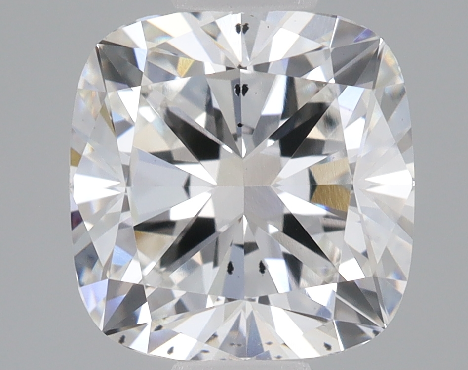 2.03 Carat F-SI1 Ideal Cushion Diamond