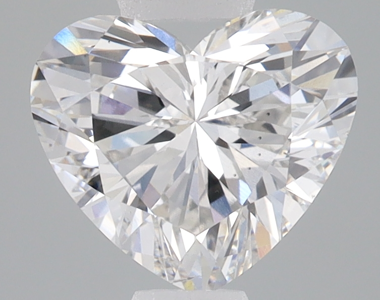 1.91 Carat F-SI1 Ideal Heart Diamond