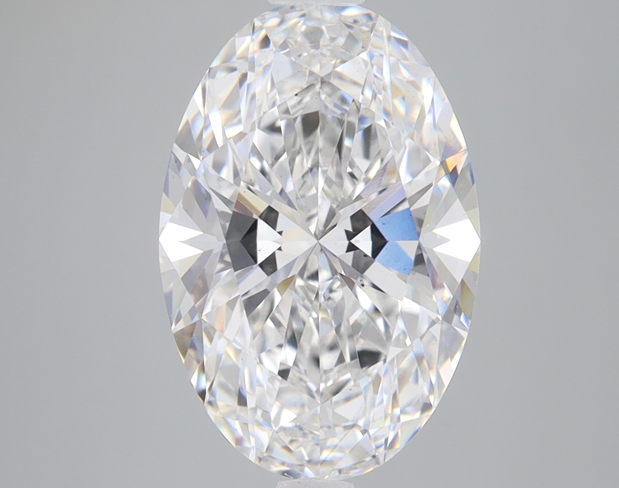 Lab Grown 4.36 Carat, E Colour, <br/>VS2 Clarity OVAL Diamond