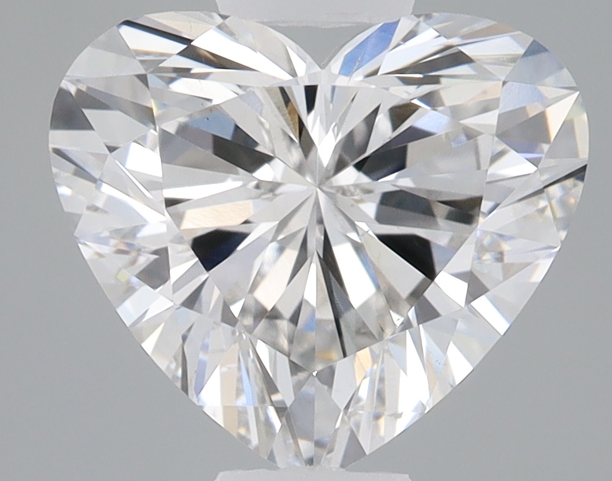 1.90 Carat F-SI1 Ideal Heart Diamond