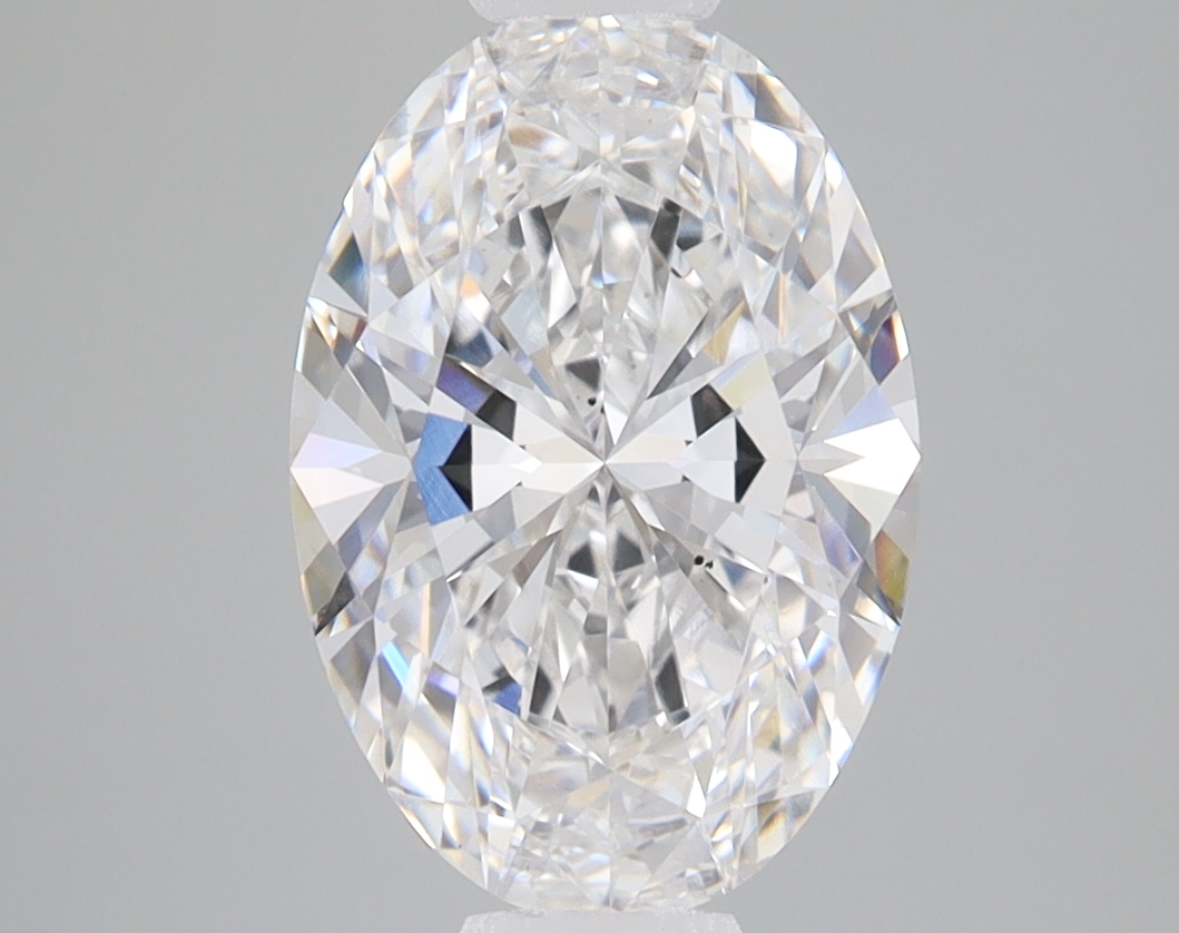 Lab Grown 2.52 Carat, E Colour, <br/>SI1 Clarity OVAL Diamond