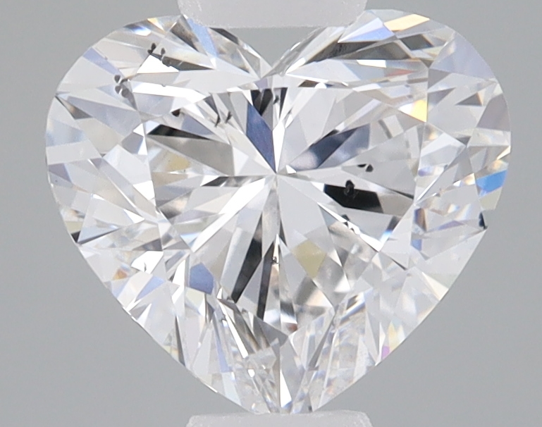 1.58 Carat E-SI1 Ideal Heart Diamond