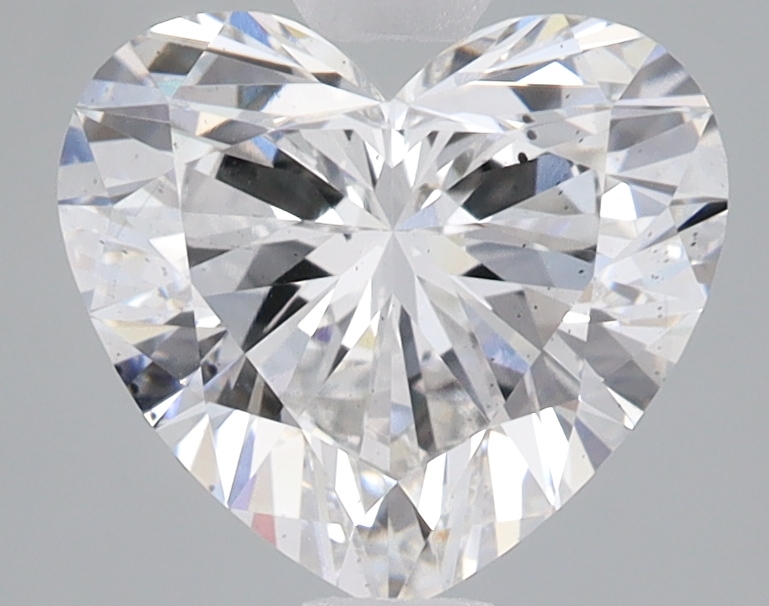 1.83 Carat E-SI1 Ideal Heart Diamond