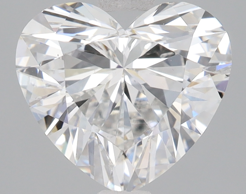 1.88 Carat E-SI1 Ideal Heart Diamond