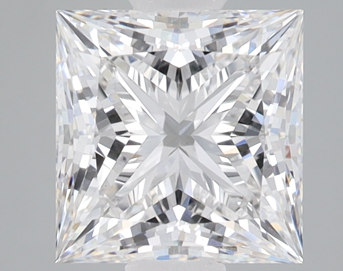 Lab Grown 2.06 Carat, E Colour, <br/>VS1 Clarity PRINCESS Diamond