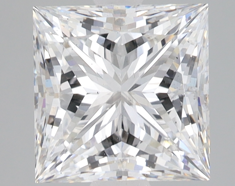 2.91 Carat F-VS2 Ideal Princess Diamond