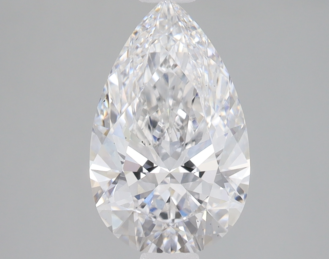 Lab Grown 2.33 Carat, E Colour, <br/>SI1 Clarity PEAR Diamond