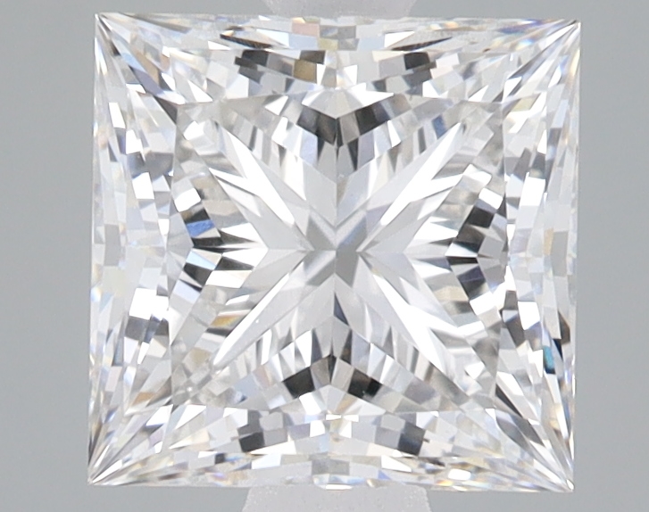 2.26 Carat F-VS1 Ideal Princess Diamond