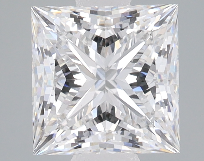 Lab Grown 2.09 Carat, E Colour, <br/>VS2 Clarity PRINCESS Diamond