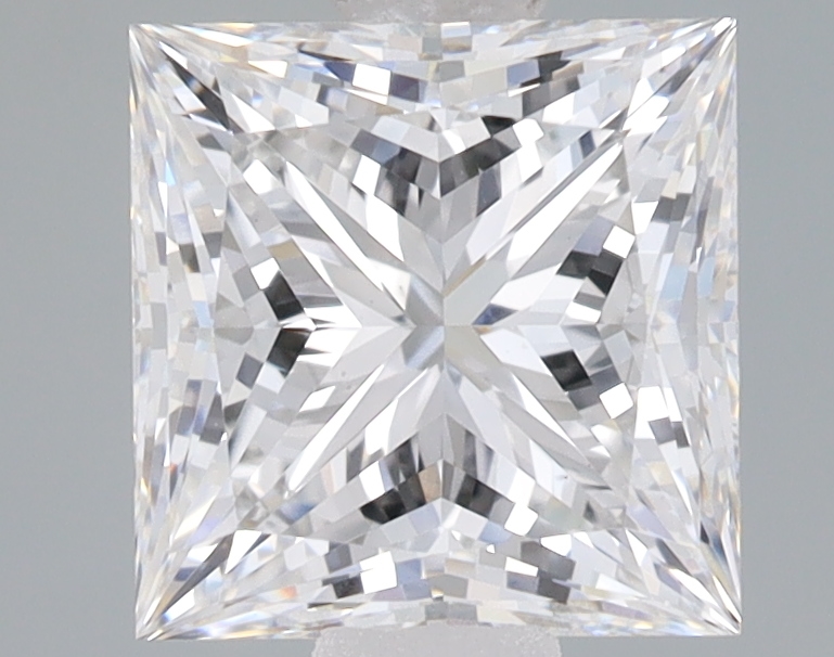 Lab Grown 2.03 Carat, E Colour, <br/>VS2 Clarity PRINCESS Diamond