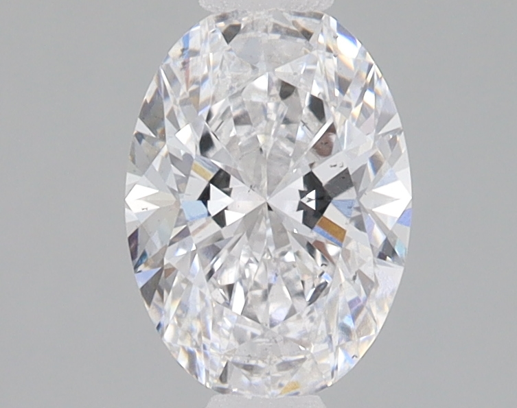 1.04 Carat D-SI1 Ideal Oval Diamond