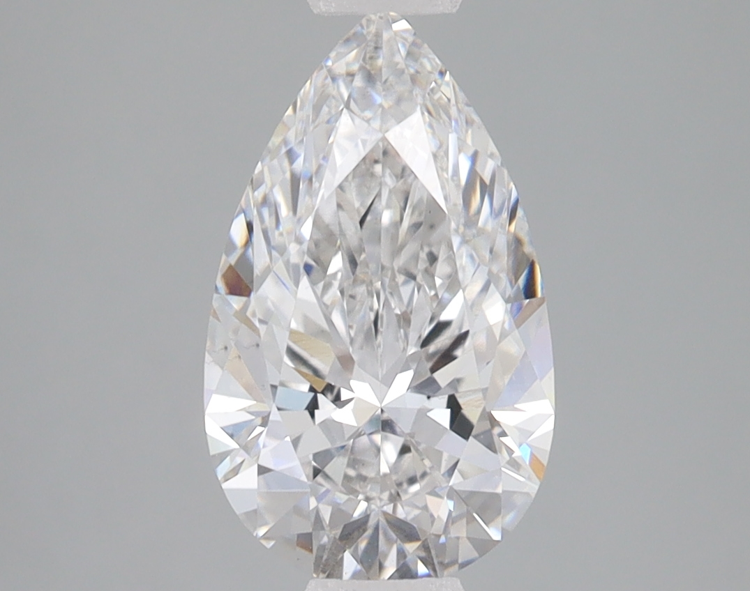 Lab Grown 2.06 Carat, E Colour, <br/>SI1 Clarity PEAR Diamond