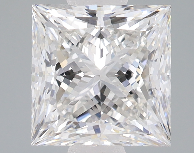 2.07 Carat F-VS1 Ideal Princess Diamond