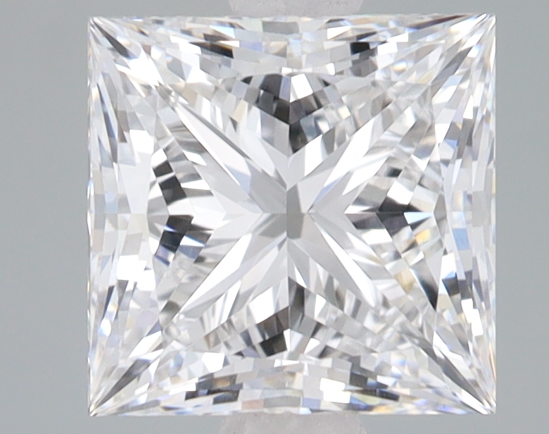 Lab Grown 2.09 Carat, E Colour, <br/>VS1 Clarity PRINCESS Diamond