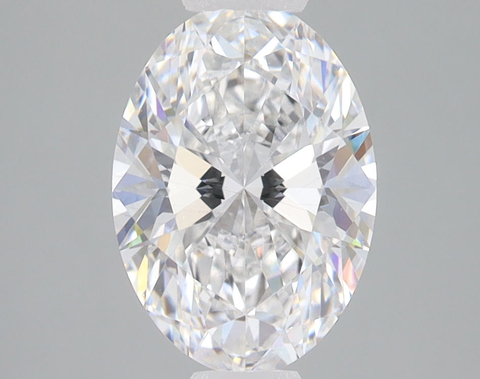 Lab Grown 2.06 Carat, E Colour, <br/>SI1 Clarity OVAL Diamond