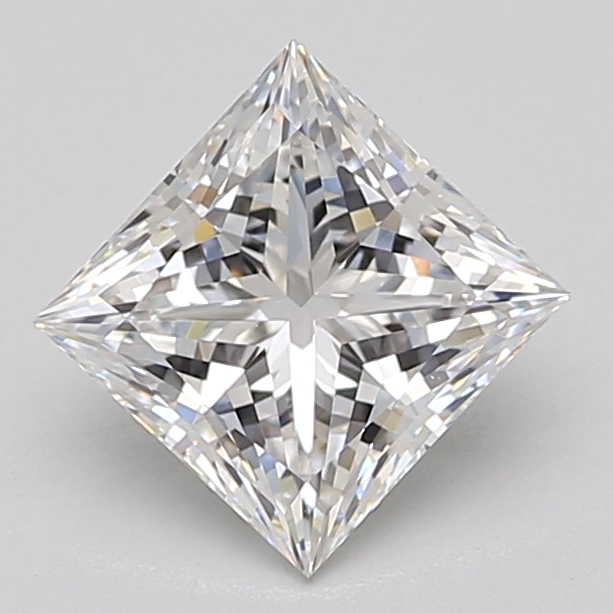Lab Grown 2.09 Carat, E Colour, <br/>VS1 Clarity PRINCESS Diamond