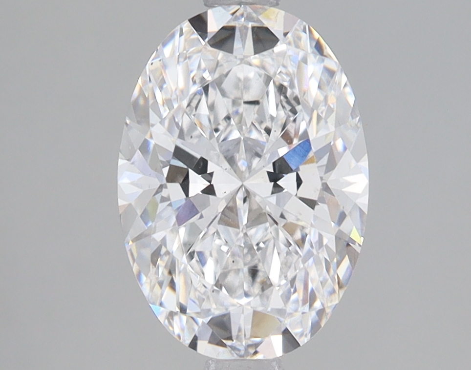 Lab Grown 2.04 Carat, E Colour, <br/>VS2 Clarity OVAL Diamond