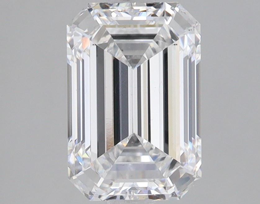 Lab Grown 2.07 Carat, D Colour, <br/>VS2 Clarity EMERALD Diamond
