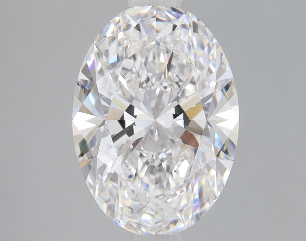 Lab Grown 2.08 Carat, E Colour, <br/>VS2 Clarity OVAL Diamond