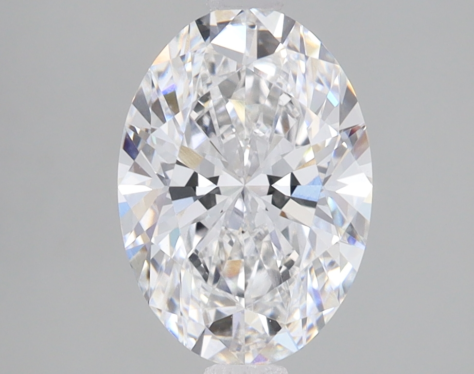Lab Grown 2.09 Carat, E Colour, <br/>VS2 Clarity OVAL Diamond