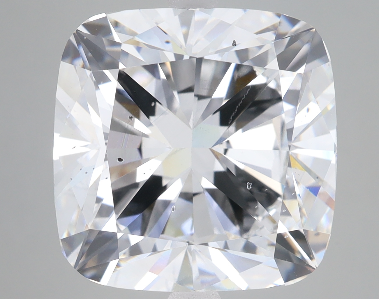 Lab Grown 12.94 Carat, E Colour, <br/>SI1 Clarity CUSHION Diamond