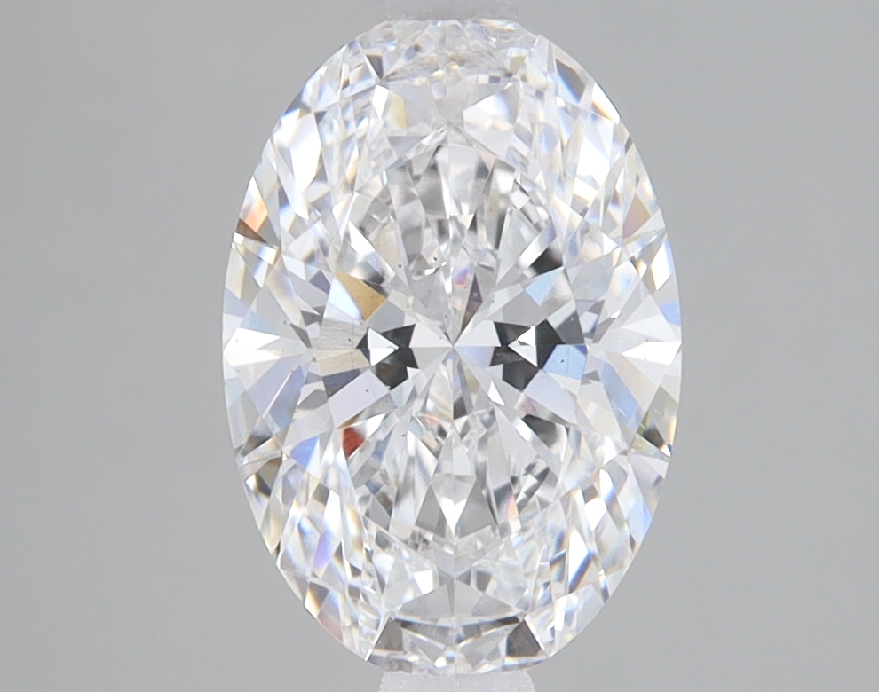 Lab Grown 2.1 Carat, E Colour, <br/>VS2 Clarity OVAL Diamond
