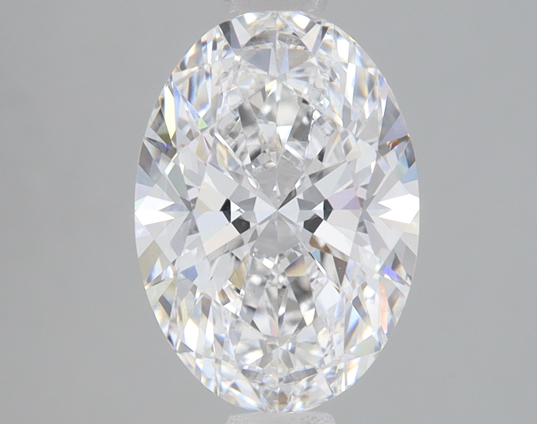 Lab Grown 2.07 Carat, E Colour, <br/>VS2 Clarity OVAL Diamond