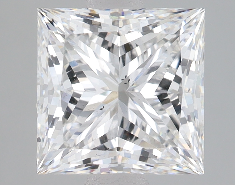 Lab Grown 2.02 Carat, E Colour, <br/>VS2 Clarity PRINCESS Diamond