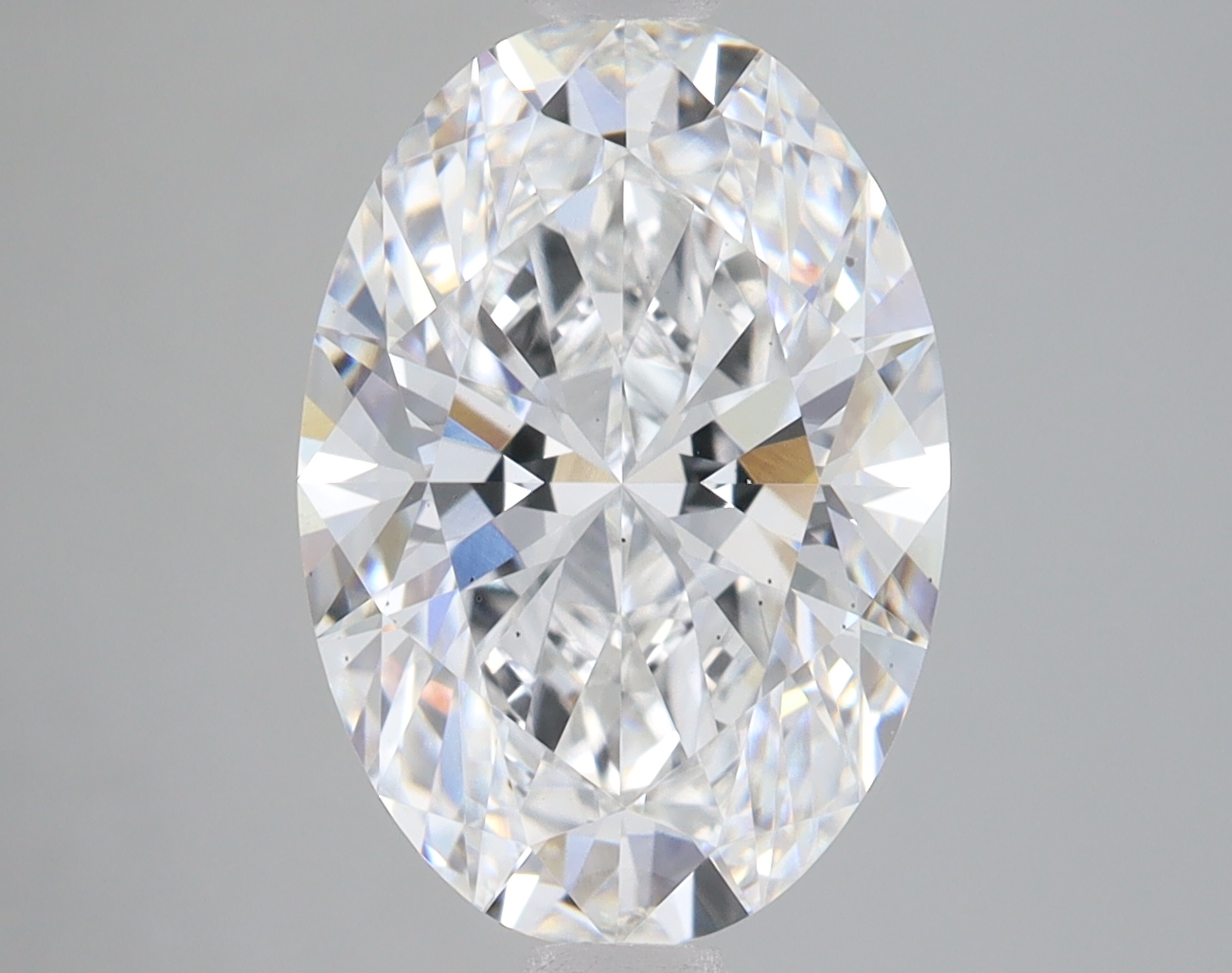 Lab Grown 3.51 Carat, E Colour, <br/>VS2 Clarity OVAL Diamond