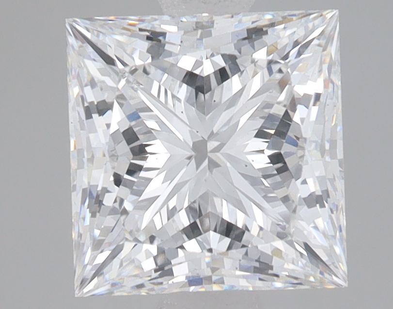 Lab Grown 3.02 Carat, E Colour, <br/>VS2 Clarity PRINCESS Diamond