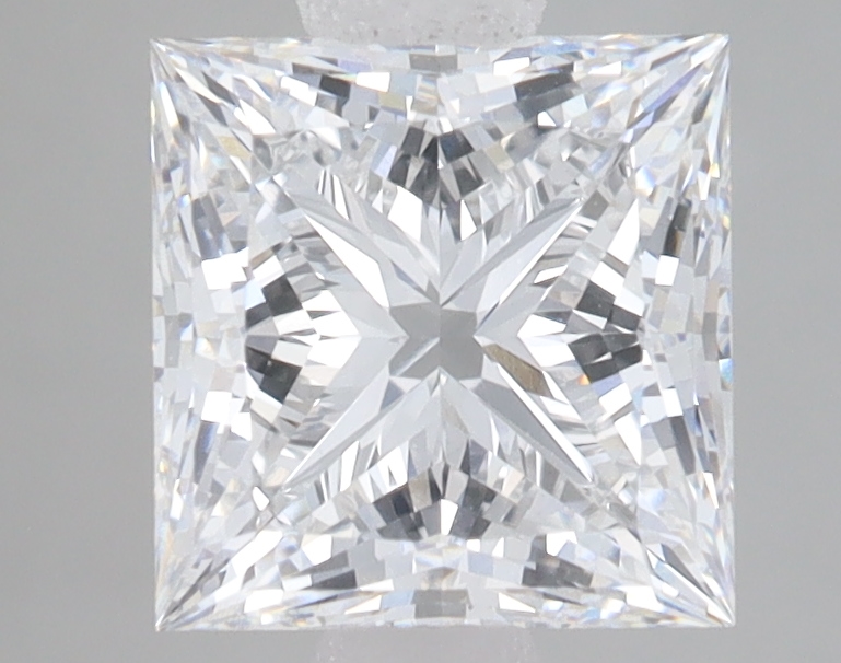 Lab Grown 2.47 Carat, E Colour, <br/>VS1 Clarity PRINCESS Diamond