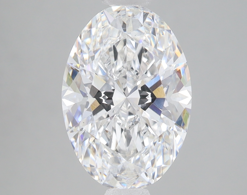 Lab Grown 2.44 Carat, E Colour, <br/>VS2 Clarity OVAL Diamond
