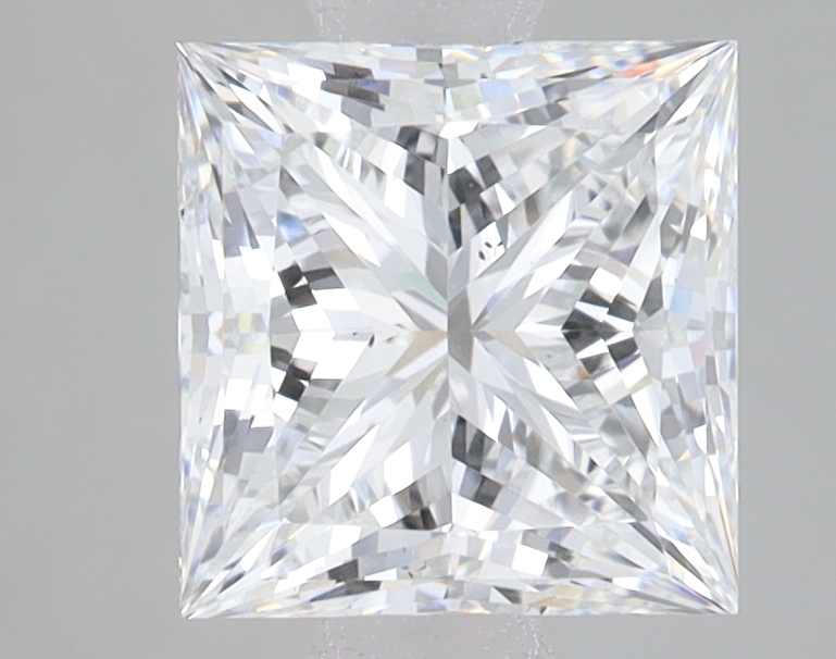 Lab Grown 2.27 Carat, E Colour, <br/>VS2 Clarity PRINCESS Diamond